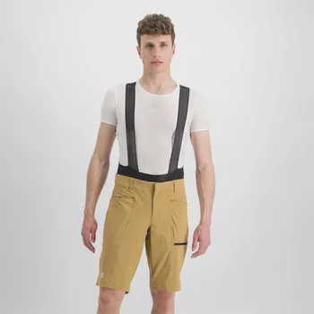 Cyklistické kalhoty SPORTFUL Cyklistické kalhoty krátké bez laclu - GIARA - hnědá