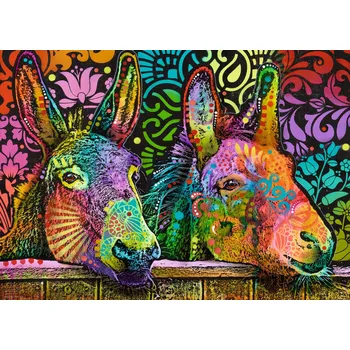 Puzzle Puzzle Heye Oslí láska, 1000 dílků + k objednávce puzzle zdarma