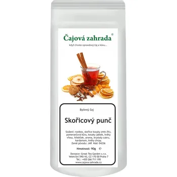 Horký nápoj Čajová zahrada Skořicový punč - skořicový čaj Varianta: rooibos čaj 500g