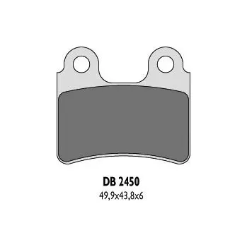 Brzdová destička DELTA BRAKING brzdové destičky KH303 - nahrazuje DB2450QD-D i DB2450MX-D (DELTA BRAKING brzdové destičky KH303 - nahrazuje DB2450QD-D i DB2450MX-D)