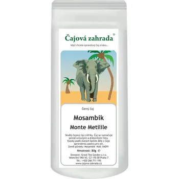 Horký nápoj Čajová zahrada Mosambik OPI Monte Metilile - černý čaj Varianta: černý čaj 500g