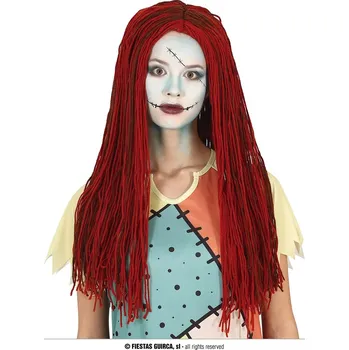 Karnevalová paruka Guirca Fiestas Španělsko Hnědá vlněná paruka