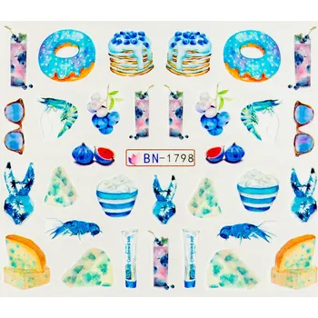 Lak na nehty BIO NAILS Vodolepka BN-1798 jídlo