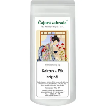 Čaj Čajová zahrada Kaktus & Fík - zelený ochucený čaj Varianta: zelený čaj 500g