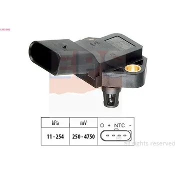 Auto-moto Snímač barometrického tlaku vzduchu EPS 1.993.083