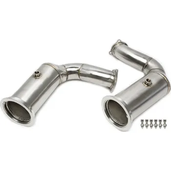 Turbodmychadlo TA Technix downpipe s 200článkovým katalyzátorem Porsche Cayenne Turbo / Turbo GT / Turbo S E-Hybrid (9YA, 2019-10/2020)