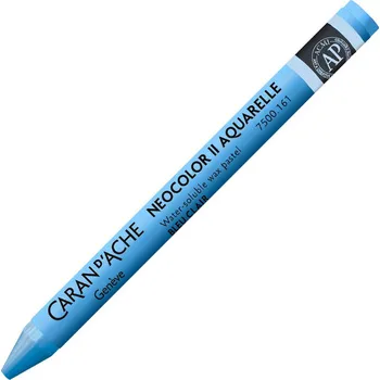 Kresba Akvarelový pastel Caran d'Ache NEOCOLOR ll - modrá Barva: 161 - Light Blue