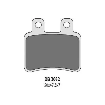 Brzdová destička DELTA BRAKING brzdové destičky KH350 - nahrazuje DB2032MX-D (DELTA BRAKING brzdové destičky KH350 - nahrazuje DB2032MX-D)