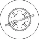 Brzdový kotouč TRW DF2689 - SUBARU