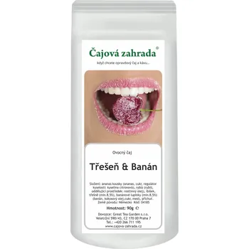 Horký nápoj Čajová zahrada Třešeň & Banán - ovocný čaj Varianta: ovocný čaj 500g