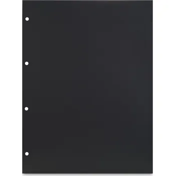 Fotoalbum Hama fotokarton, 23,3 x 31 cm, děrovaný, 25 listů, černý