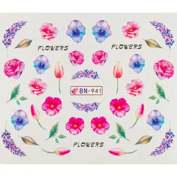 Lak na nehty BIO NAILS Vodolepka BN-941 květy a listy