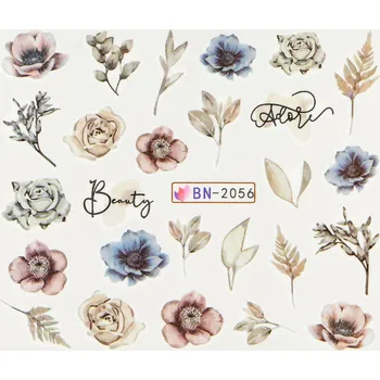 Lak na nehty BIO NAILS Vodolepka BN-2056 květy a listy