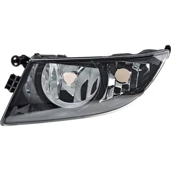 Osvětlení automobilu ACI ŠKODA FABIA 10- přední mlhovka H8 (hranatá, černá) s denním svícením L