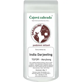 Čaj Čajová zahrada India Darjeeling FTGFOPI Marybong - černý čaj Varianta: černý čaj 1000g