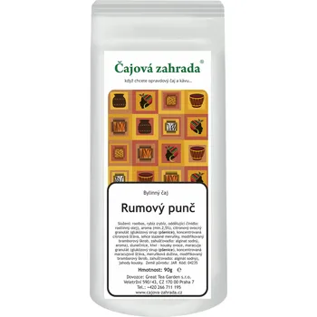Čaj Čajová zahrada Rumový punč Varianta: rooibos čaj 500g