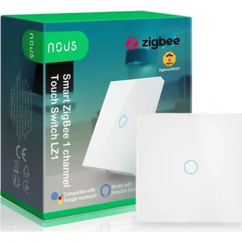 Centrální jednotka pro chytrou domácnost Chytrý vypínač NOUS LZ1 ZigBee Tuya