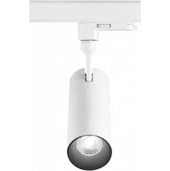 Ideal Lux Nastavitelný kompaktní LED reflektor FOX 8W, CRi 80 Teplota světla: 4000K - denní bílá, Barva materiálu: Bílá