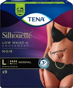 Inkontinenční kalhotky TENA Silhouette Normal Noir L 9 ks