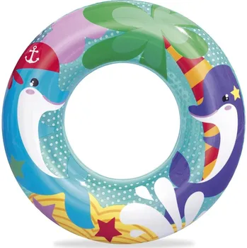 Nafukovací kruh BESTWAY nafukovací kolo 51 cm - delfíni
