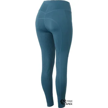 Jezdecké kalhoty Legíny Horze -ALYSSA- - Petrolejová - 38