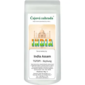 Čaj Čajová zahrada India Assam TGFOPI Keyhung - černý čaj Varianta: černý čaj 90g