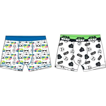 Star-Wars licence Chlapecké boxerky - Star Wars 52337613, bílá Barva: Bílá, Velikost: 134-140