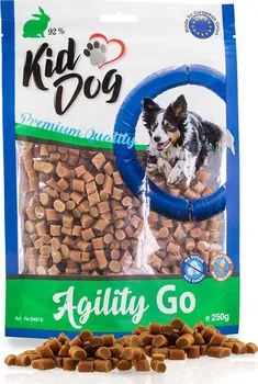 Pamlsek pro psa Kiddog Agility Go králičí 250 g