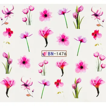 Lak na nehty BIO NAILS Vodolepka BN-1476 květy