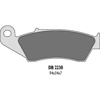 Brzdová destička DELTA BRAKING brzdové destičky KH185 přední CR/KX/RM/YZ - nahrazuje DB2230MX-D a DB2230QD-D (DELTA BRAKING brzdové destičky KH185 přední CR/KX/RM/YZ - nahrazuje DB2230MX-D a DB2230QD-D)