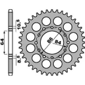 Řetězová sada pro motocykl JR rozeta 814 42 SUZUKI GT 380, GS 400 77-78, GS 450 84-87 (81442JT) (řetěz 530) (JR rozeta 814 42 SUZUKI GT 380, GS 400 77-78, GS 450 84-87 (81442JT) (řetěz 530))
