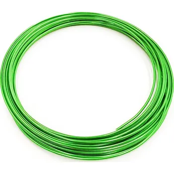 Vázací drát mech-mech.cz Floristický drát - Ring - 10m - Zelený