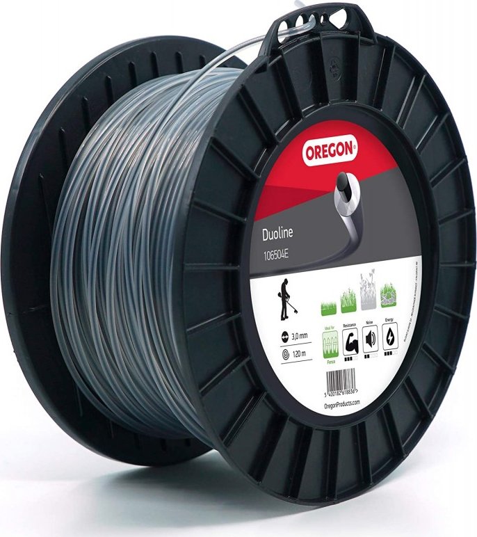 Žací struna Oregon DUOLINE 3,0 mm x 120 m (106504E)