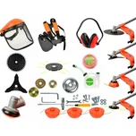 Strunová sekačka motorová 49,7 ccm s příslušenstvím, Geko G81061