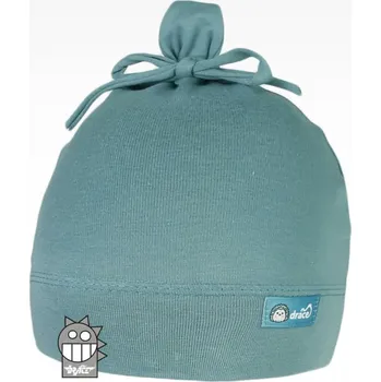 Čepice Kojenecká čepice Dráče Uzlík Zelenomodrá tmavá - vzor 16 Obvod: 42 - 44 cm