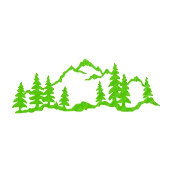 Samolepící dekorace Krajina hory 033 pravá (58 - 3D karbon zelený kawasaki) SAMOLEPKA NA AUTO, NÁLEPKA, FÓLIE, POLEP, TUNING, VLASTNÍ TEXT, TISK, AUTOSAMOLEPKY.cz, POLEPY, OBRÁZEK, LOGO, 3D STICKERS