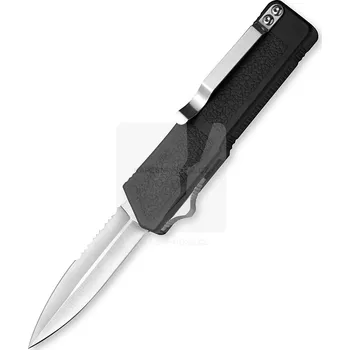 kapesní nůž Zavírací nůž Lightning OTF Black dagger - serrated partially