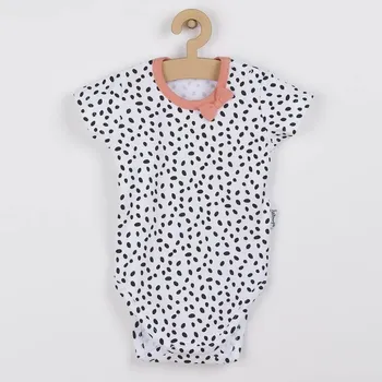 Kojenecký body Kojenecké bavlněné body s krátkým rukávem Nicol Alice 80 (9-12m)
