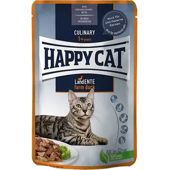 Krmivo pro kočku Happy Cat Kapsička Culinary Land-Ente / kachna 85g