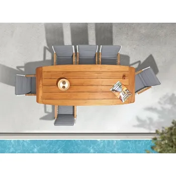 Zahradní sestava Zahradní jídelní sestava HIGOLD Clark - 8-místná