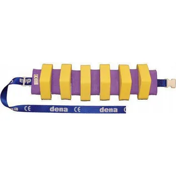 Plovací pás Matuška Dena Pěnový plavecký pás 1300 mm žlutý Žluto-fialový