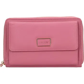 Kabelka Lagen Dámská kožená peněženka - kabelka BLC/25425/522 růžová