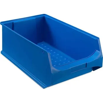Plastový zásobník STORAGE, 500 x 300 x 200 mm, barva modrá