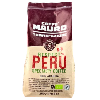 Káva Mauro Caffé Peru 100% Arabica zrnková káva 250g