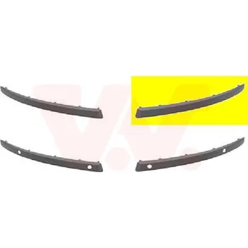 Nárazník Ozdobná / ochranná lišta, nárazník VAN WEZEL 0628581