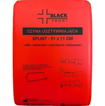 Black Front SPLINT imobilizační dlaha Velikost: 11 x 91 cm