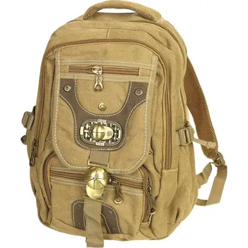 turistický batoh Batoh Babyfish khaki H17002 (Batoh do školy)