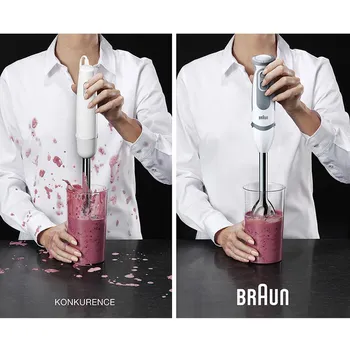 tyčový mixér Braun MultiQuick 5 Vario MQ 5245 WH – SplashControl