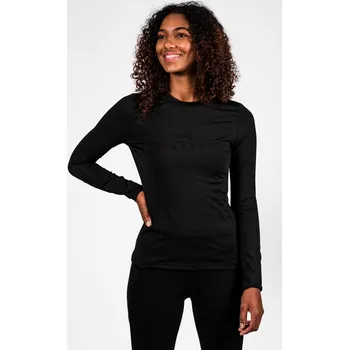Dámské tričko FAGER Triko s dlouhým rukávem Ida Fager, černé M