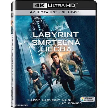 Blu-ray film Labyrint: Vražedná léčba - 4K Ultra HD Blu-ray + Blu-ray (2 BD) SK obal